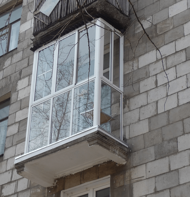 Засклення балконів і лоджій